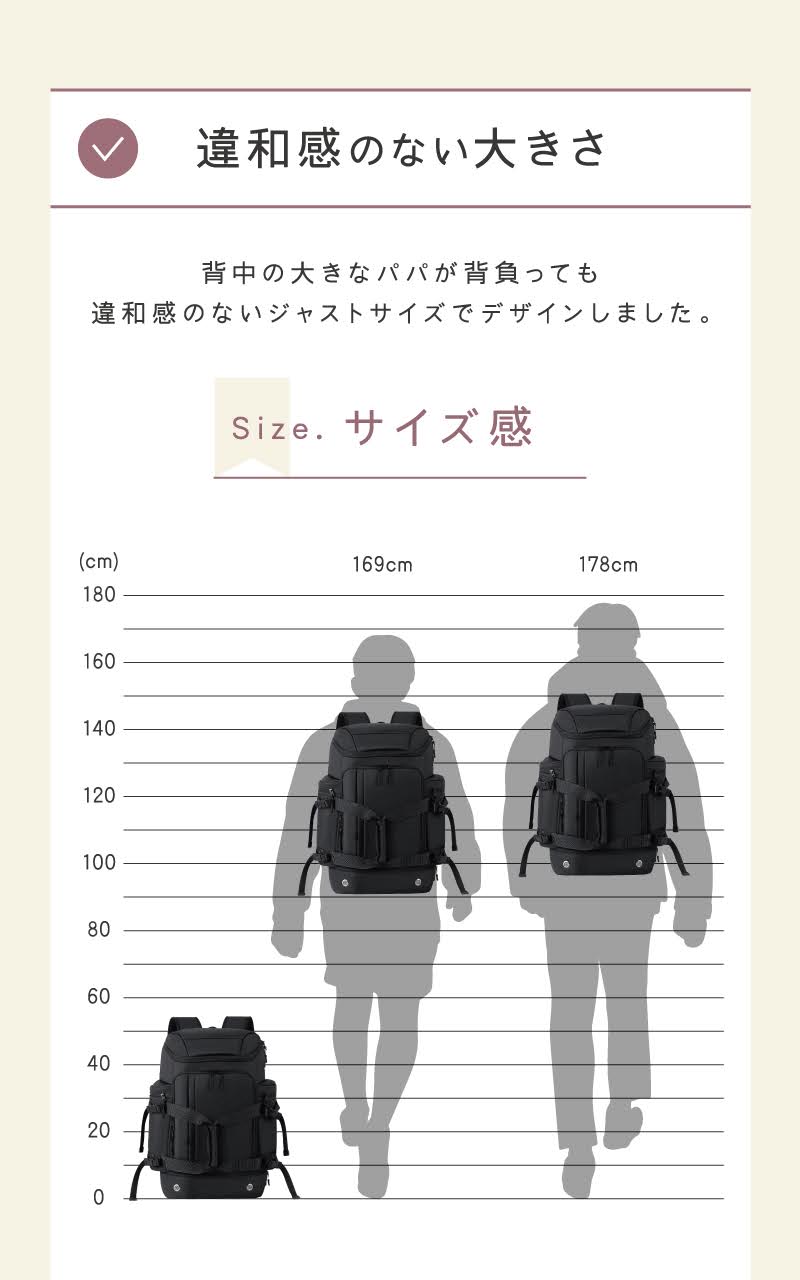 BEMOVITA パパ版 マザーズリュック ファザーズバッグ リュック パパバッグ マザーズバッグ リュック イクメン バッグ 大きめ 育児 子育て 大容量 父の日 2way_13