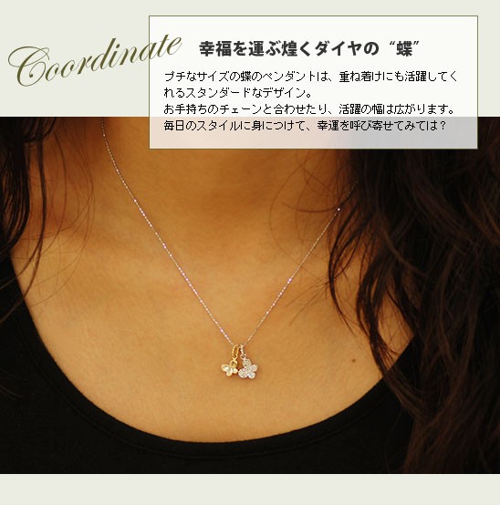 てんとう虫 ダイヤモンドペンダントトップ チェーン無し 誕生石 4月