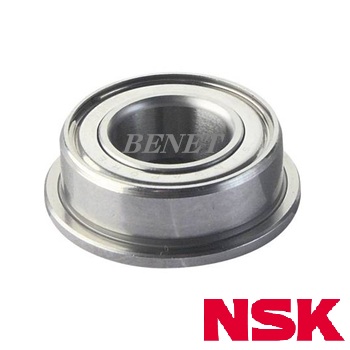 まる NSK 日本精工 MF74ZZ（フランジ付き） 4×7×2.5mm : BENET(ベネット