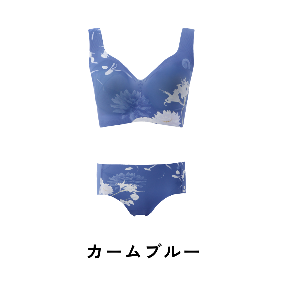 シームレスブラ ブラジャー ショーツセット ZEROISM ゼロイズム上下