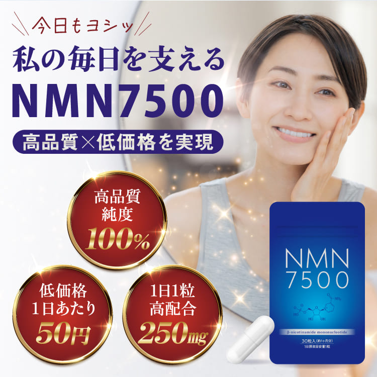 NMN7500 30粒入 12個セット 送料無料 あすつく対応/NMN サプリメント β-NMN 100% 高純度｜benkyoudou｜05