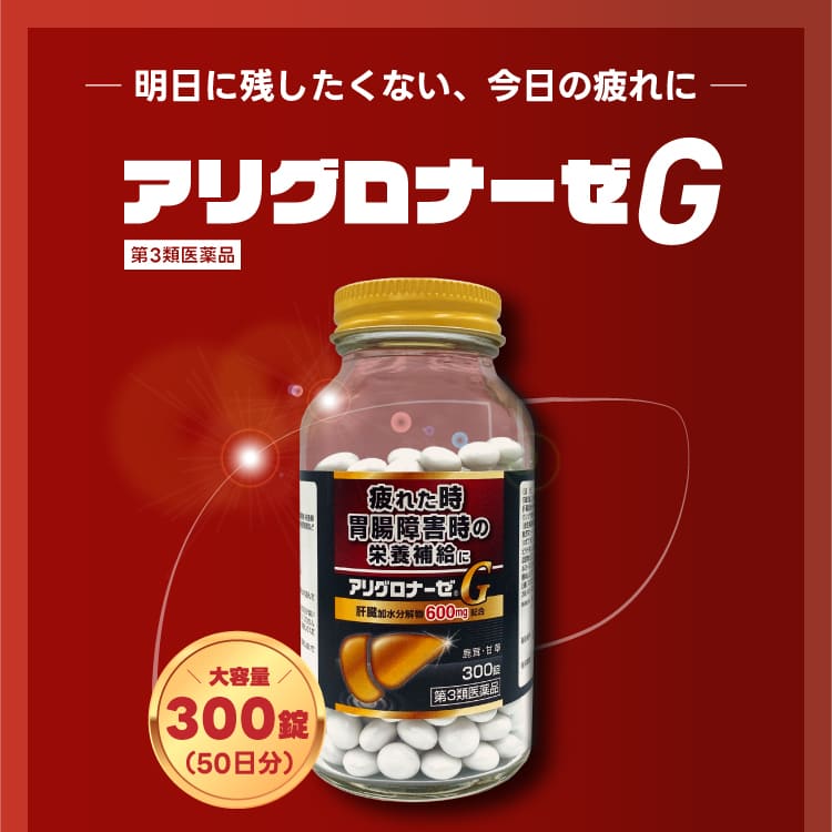 第3類医薬品】 アリグロナーゼG 300錠×3個セット : くすりの勉強堂