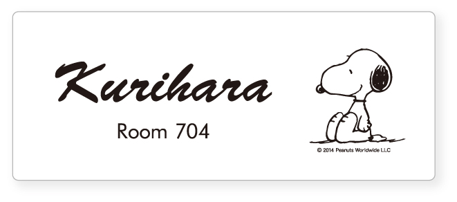\D  ˌ ˌ Xk[s[ PEANUTS SNOOPY SIGN \D @\和pTCY AN NSPAWA-A5-25