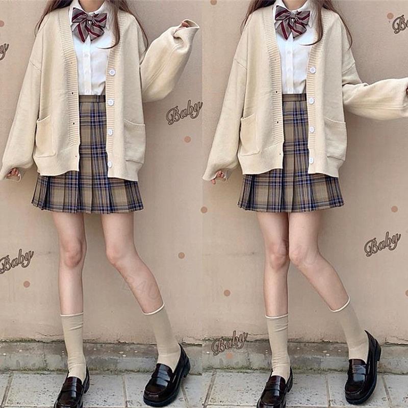 カーディガン スクールセーター 女の子 学生 制服 ニット
