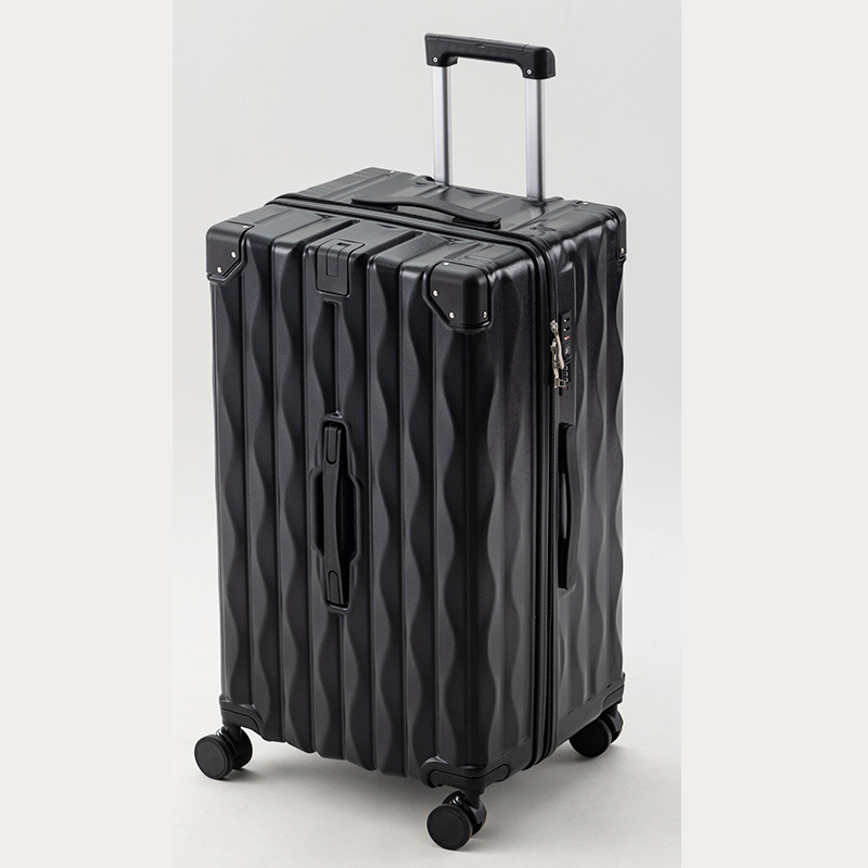 スーツケース 大容量 カップホルダー USBポート付き TSAロック 多機能