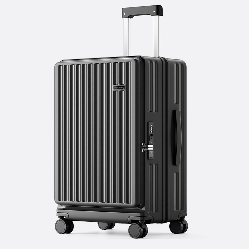 スーツケース 拡張機能 乾湿分離 USB充電ポート カップホルダー