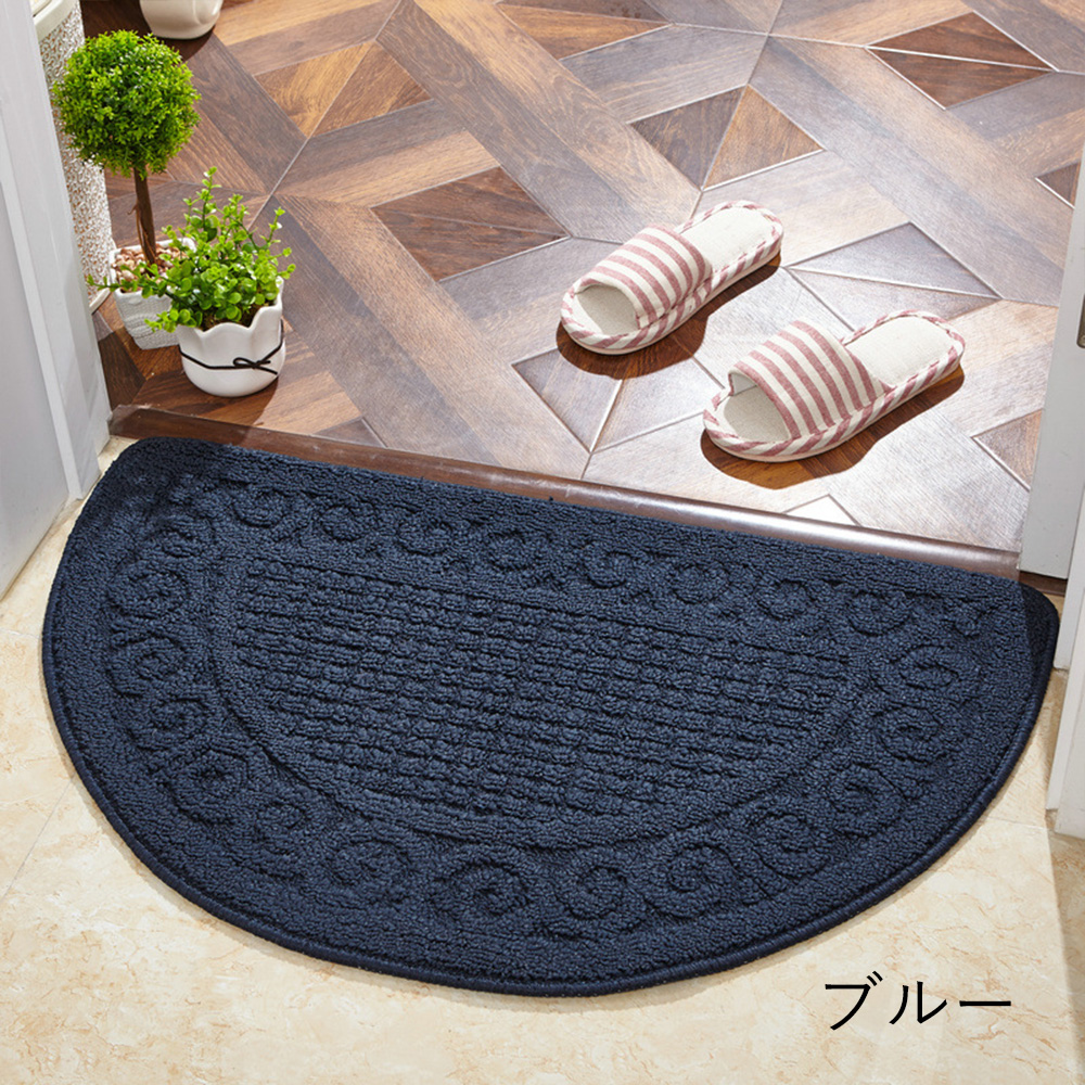 バスマット 40*63CM 48*78CM 洗える ふわふわ お風呂マット 滑り止め 足拭きマット 速乾吸水 マイクロファイバー 浴室 玄関 洗面所 マット ストライプ |  | 04