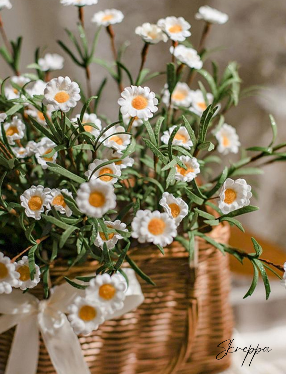 造花 花束 デージー 雛菊 造花ブーケ 人工デージー フェイクデイジー