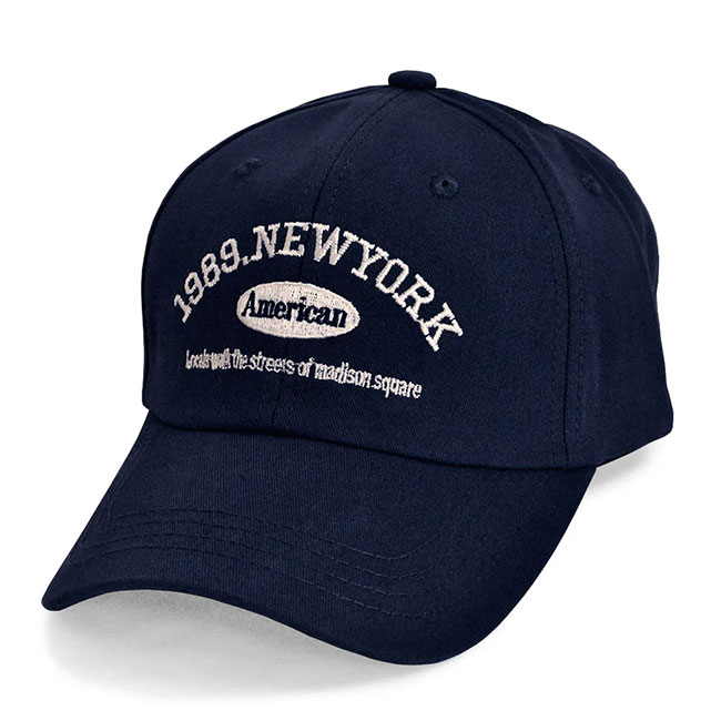 キャップ 帽子 刺繍 英字 ロゴ マーク 1989 NEW YORK レディース メンズ 綿 ベースボールキャップ 帽子 ハット コットン サイズ調節可能 送料無料｜beppin-kobe｜04