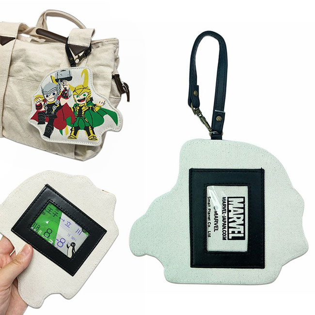 パスケース 定期入れ ダイカット マイティソー ソー＆ロキ シングル 単