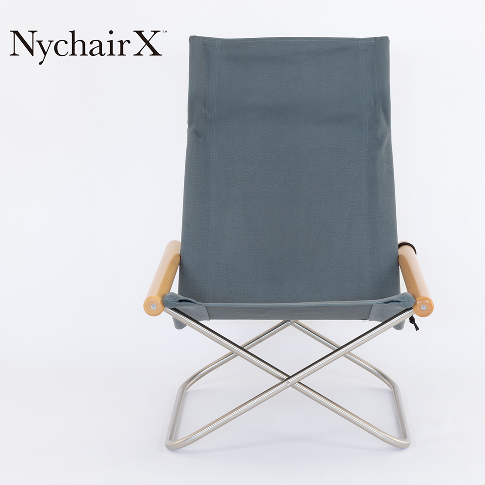 Nychair X ニーチェアｘ ニーチェアエックス NY-103 ホワイト ナチュラル パーソナルチェア 折りたたみ椅子 リクライニングチェア おしゃれ｜berry-kagu｜06