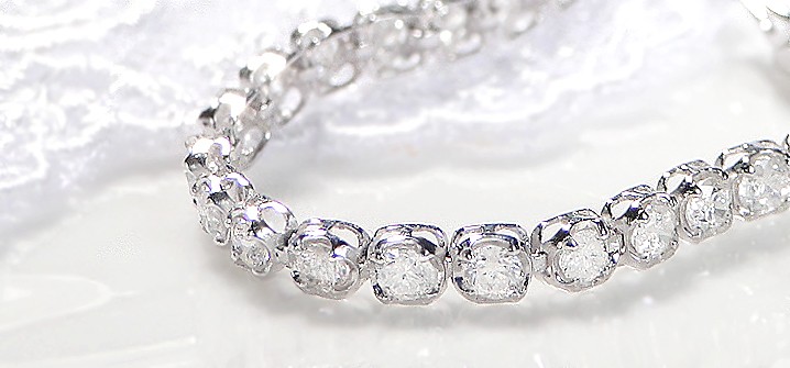 真由美JE84★高級 ダイヤモンド1ct プラチナ ブレスレット 真由美様専用JE84☆高級 ダイヤモンド1ct プラチナ ブレスレット