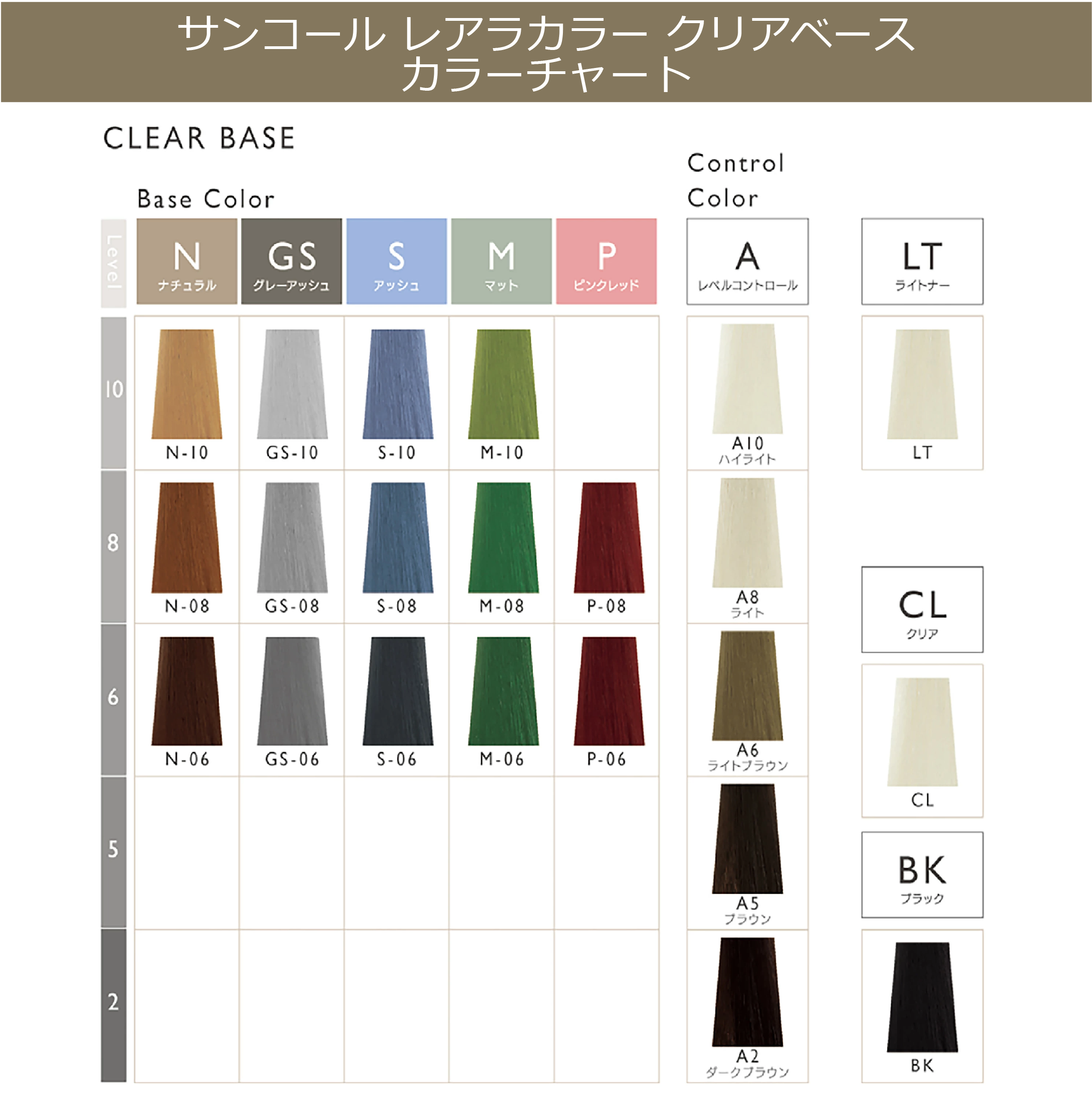 SUNCALL（サンコール） レアラカラー 80g と 1Lオキシセット ブラウン