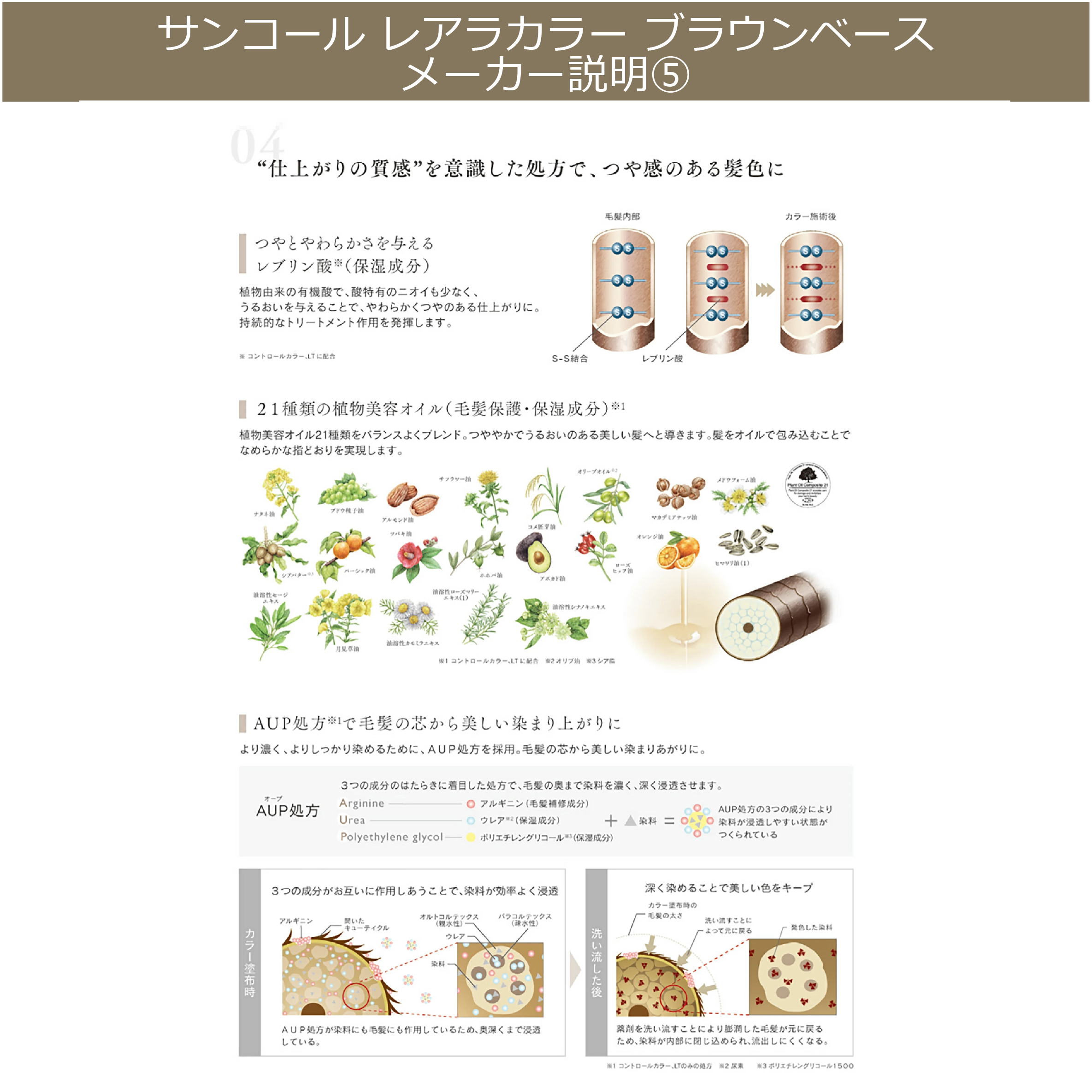 SUNCALL（サンコール） レアラカラー オキシ 100ml セット