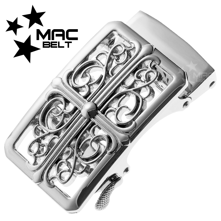 ベルト バックルのみ 穴なし オートロック メンズ 35mm 穴なしベルト