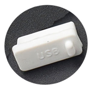 USBキャップ 10個セット USBポートカバー メス 小型 USB端子 保護 ホコリ防止 シンプル機能 USB カバー パソコン テレビ 防塵 |  | 03