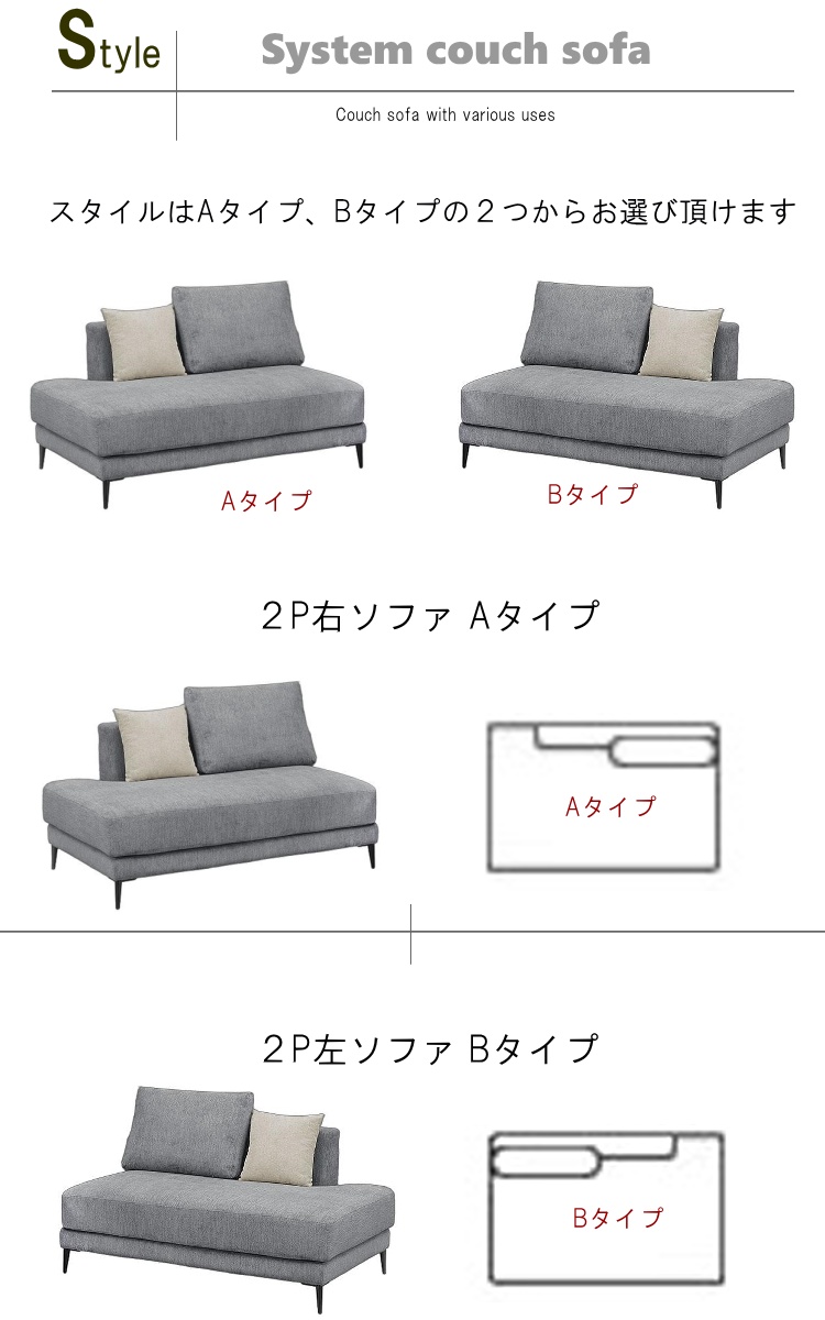 ソファー ２人掛ソファ ２Pソファ 洗える カバーリング カウチ Sバネ おしゃれ 北欧 シンプル モダン リビングソファ コンパクト クッション付_11