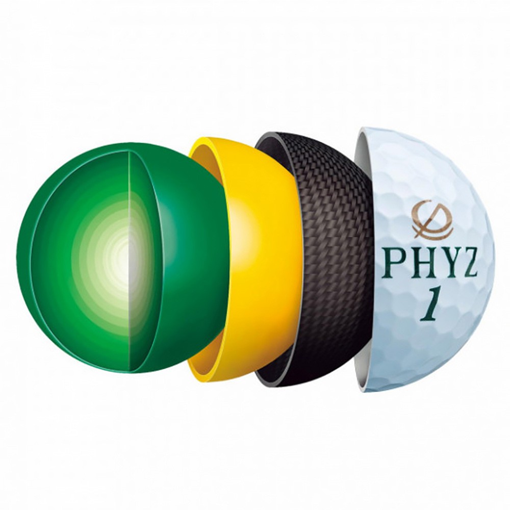 BRIDGESTONE（ブリヂストン） ゴルフボール PHYZ ファイズ 3球入 1