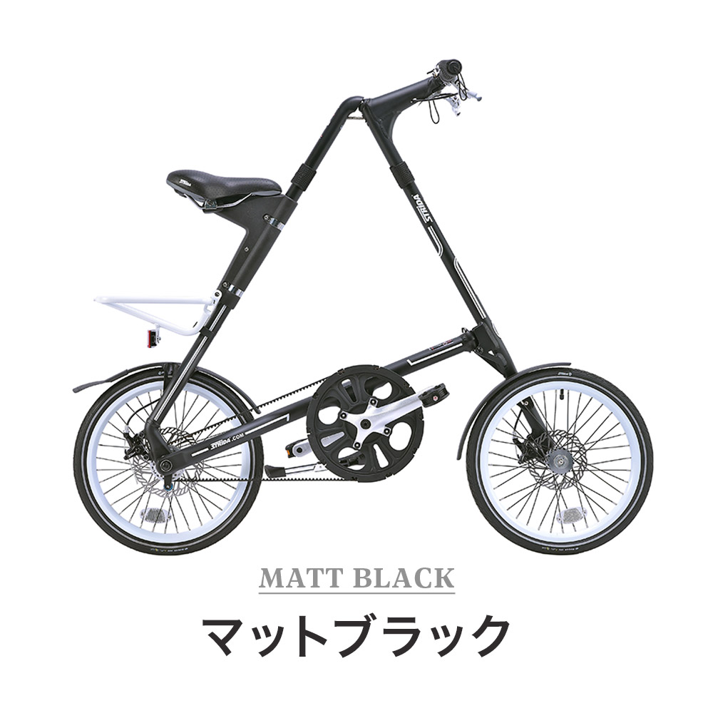 STRIDAストライダ　折りたたみ自転車　BLACK 春得セール)(店舗受取送料割引)ストライダ（STRIDA） 5.0