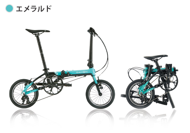 DAHON ダホン K3 折りたたみ自転車 2024年モデル コンパクト 14インチ 