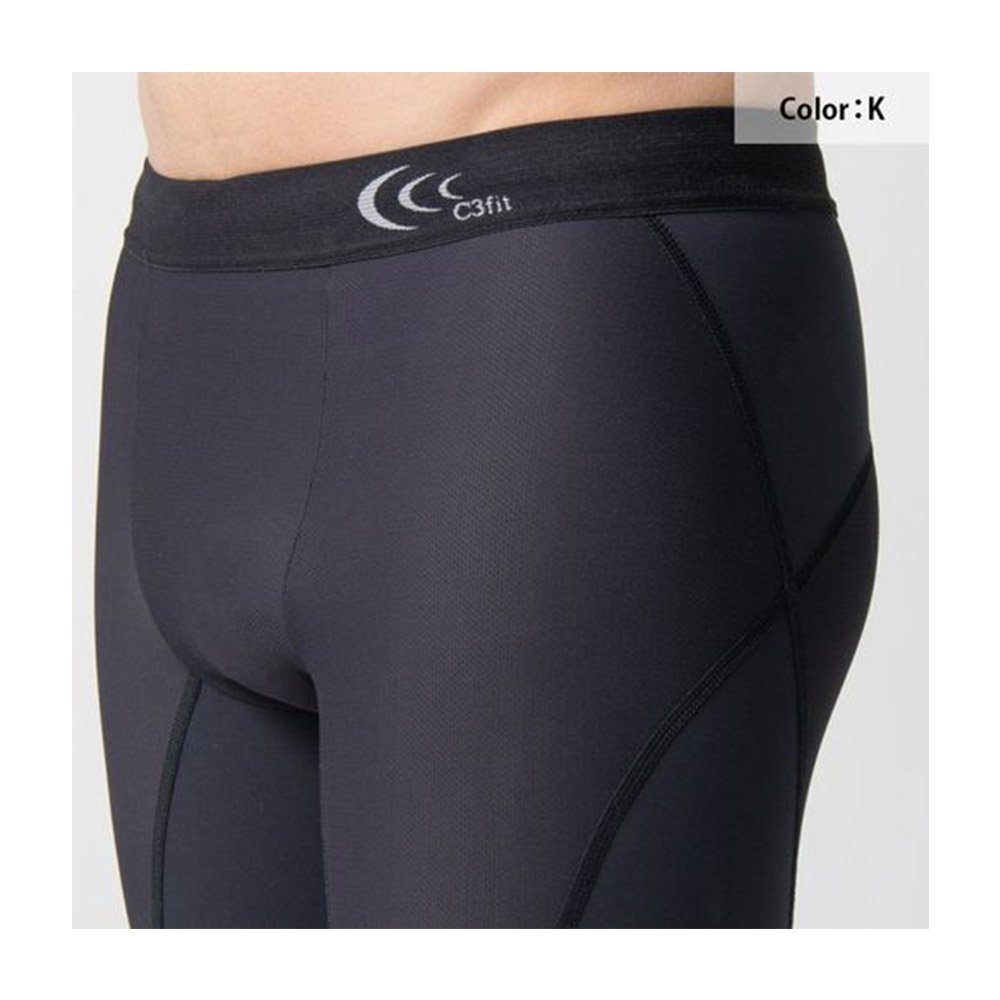インパクトエアーロングタイツ（C3fit／メンズ）3F14127Z 公式・アウトレット】インパクトエアーロングタイツ（C3fit