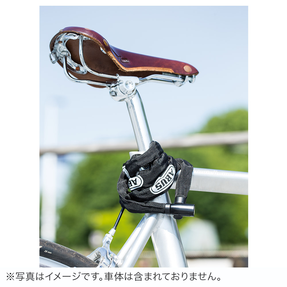 ABUS アブス 自転車 バイク ロック チェーンロック 4804K/110 全長 110cm 4mmチェーン キーロック キー式 510g 軽量 鍵  カギ 盗難防止 高い耐久性 安心 : abus-4804k-110 : ベスポ - 通販 - Yahoo!ショッピング