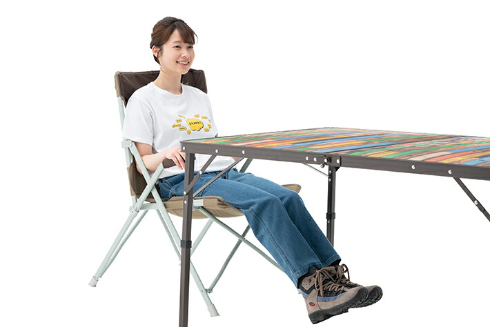 LOGOS（ロゴス） 【セール】LOGOS アウトドア 机 テーブル Old Wooden