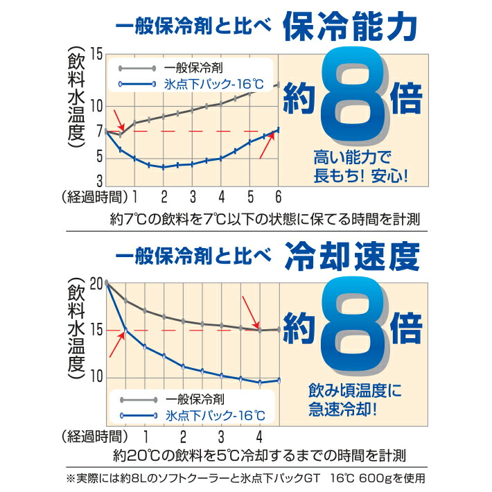 LOGOS ロゴス アウトドア クーラー 氷点下パックGT-16℃ ソフト900g 81660607