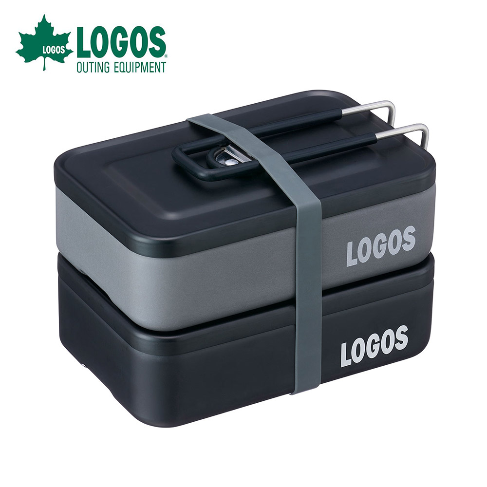 LOGOS（ロゴス） アウトドア 調理器具 クッカー 鍋 皿 スタック 