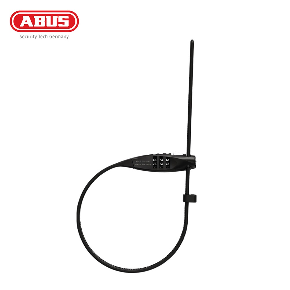 ABUS アブス 自転車 アクセサリー ロック COMBIFLEX TRAVELGUARD BLACK