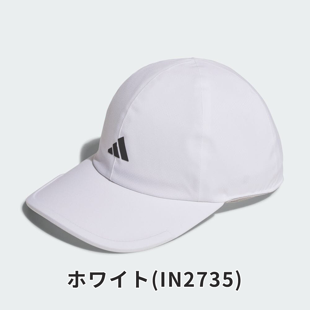 セール adidas アディダス ユニセックス ゴルフウェア 帽子 キャップ 撥水 RAIN.RDY キャップ IHS31 24SS 春夏 カーブ 面ファスナー式バックストラップ | adidas | 05