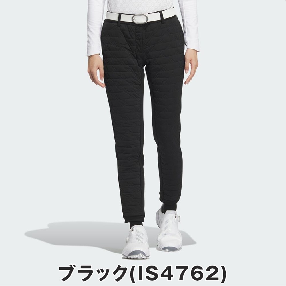 アディダス ゴルフ 保温 ダウン パンツ レディース ホワイト adidas