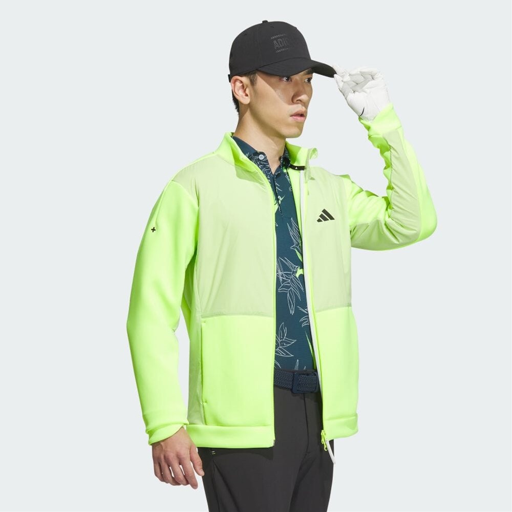 アディダスゴルフ 春 S セットアップ 3点 ダンボール スカート 長袖 帽子 adidas（アディダス） メンズ ゴルフウェア ジャケット ダンボール