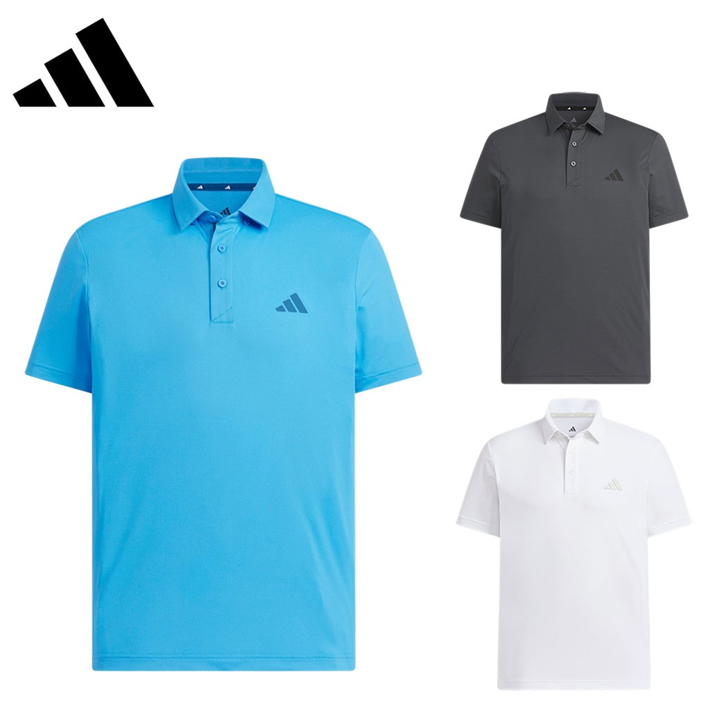 adidas �A�f�B�_�X �����Y �S���t�E�F�A �V���c CLIMACOOL �N���C�}�N�[�� �ڐG�⊴ �`�}���� �o�b�N�O���t�B�b�N �{�^���_�E�� �����V���c CO463 26SS