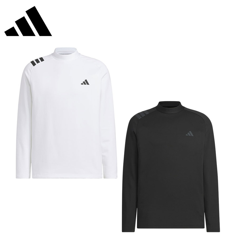 adidas ホワイト 長袖 トレーナー JL7945 adidas（アディダス） 【セール】adidas メンズ ゴルフウェア シャツ