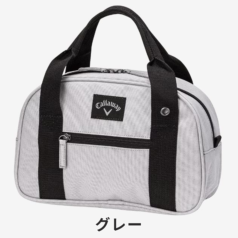 セール Callaway キャロウェイ メンズ ゴルフ トートバッグ キャロウェイ ラウンドトートバッグ ACTIVE MINI BAG  5924169 24SS 春夏 ダブルファスナー