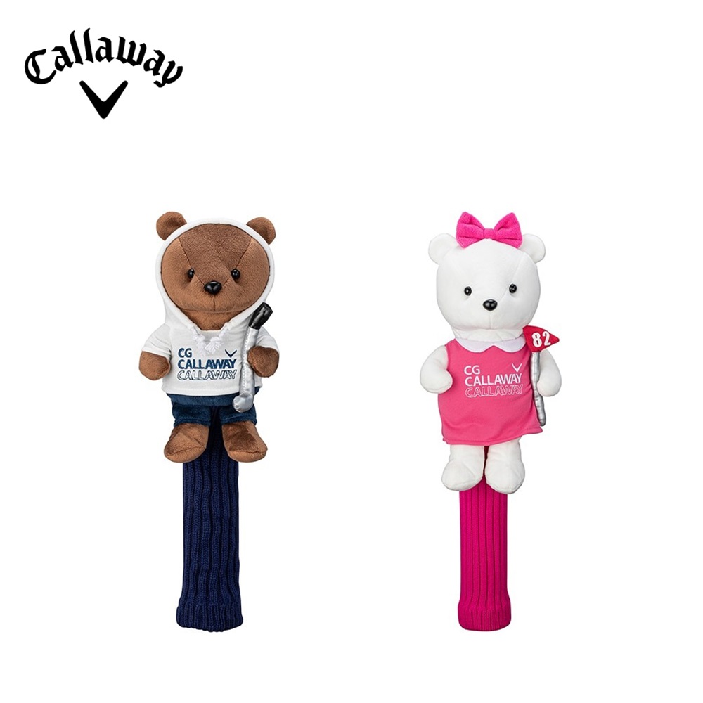 Callaway Bear UT Headcover SS24 JM2個セット Callaway（キャロウェイ） セール レディース ゴルフ ヘッドカバー