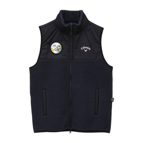 キャロウェイ] メンズ ボアベスト [TOY STORYコラボ キャロウェイ] メンズ ボアベスト [TOY STORYコラボ](シェルパフリース