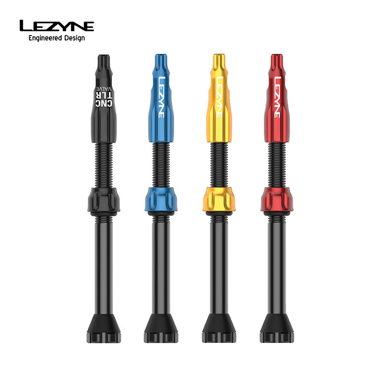 LEZYNE レザイン 自転車 パーツ バルブ CNC TLR VALVES 60MM