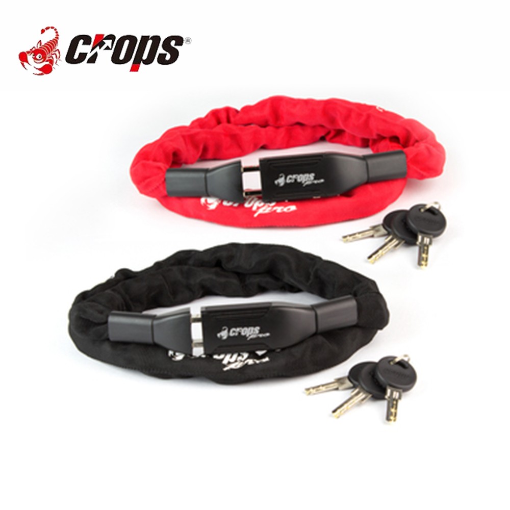 CROPS クロップス 自転車 チェーンロック ライオンアラーム デュアル