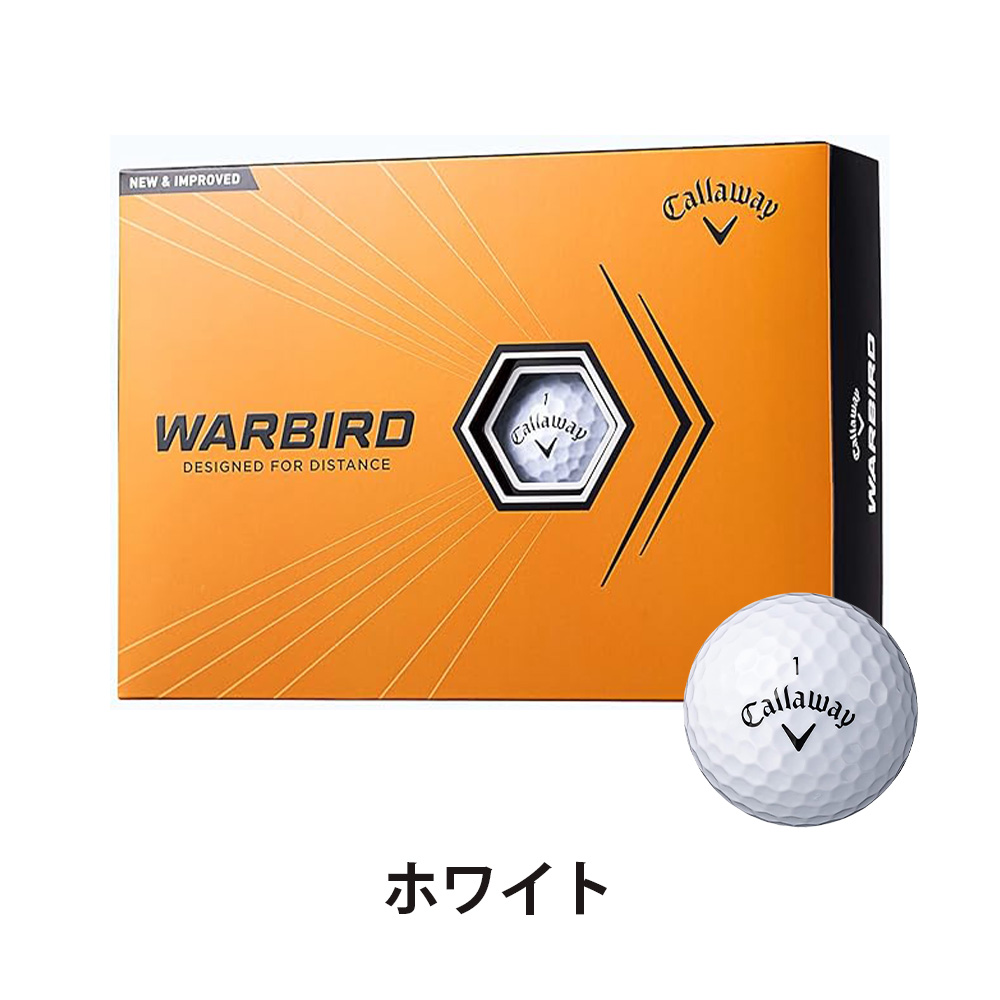 Callaway（キャロウェイ） ゴルフボール 1ダース 12個入り WARBIRD