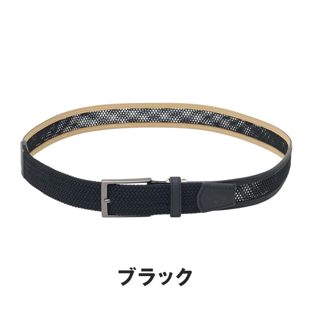 Callaway（キャロウェイ） メンズ ゴルフ ベルト かざあなメッシュ