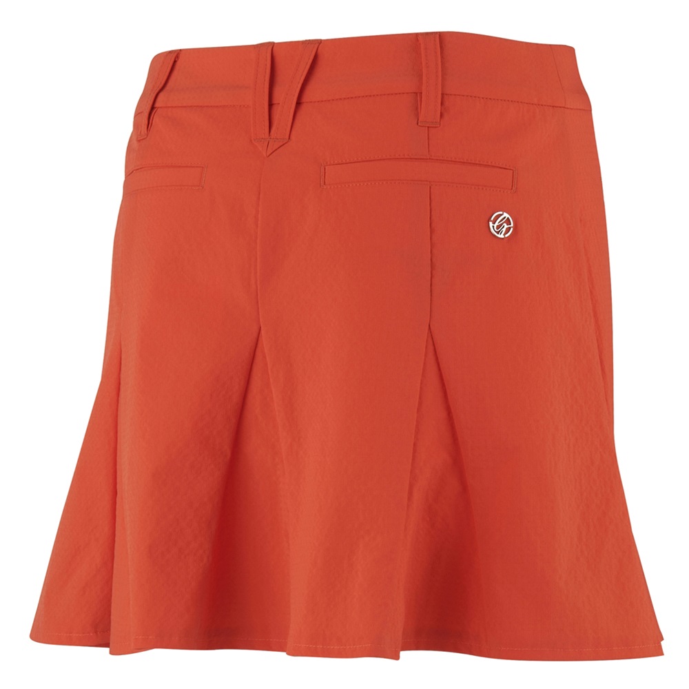 DESCENTE デサント ゴルフ ナイロン ストレッチスカート ブラック DESCENTE GOLF デサントゴルフ レディース ゴルフウェア クーリスト D