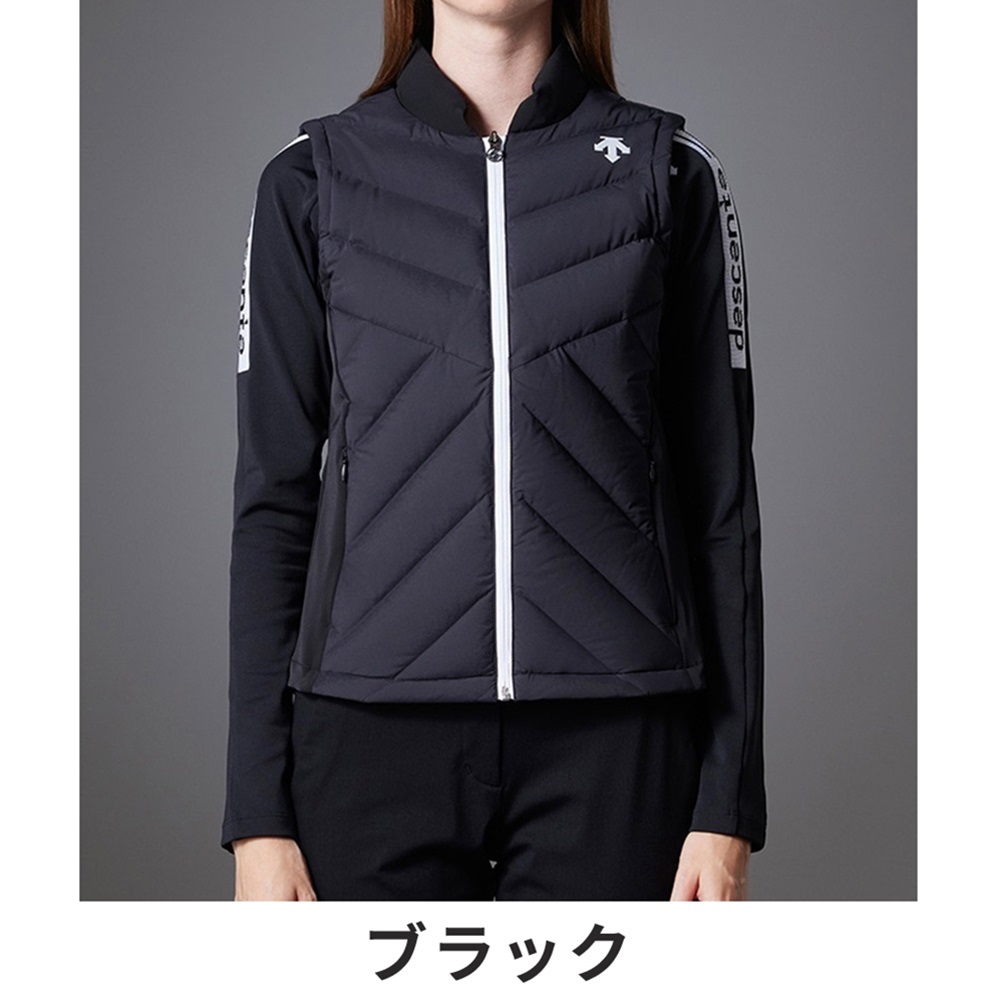 【中古品 】 DESCENTE GOLF デサントゴルフ レディース ゴルフウェア ベスト フルジップダウンベスト DGWWJK50 23FW 秋冬 ストレッチ はっ水 保温 【2830158305】(18513円)