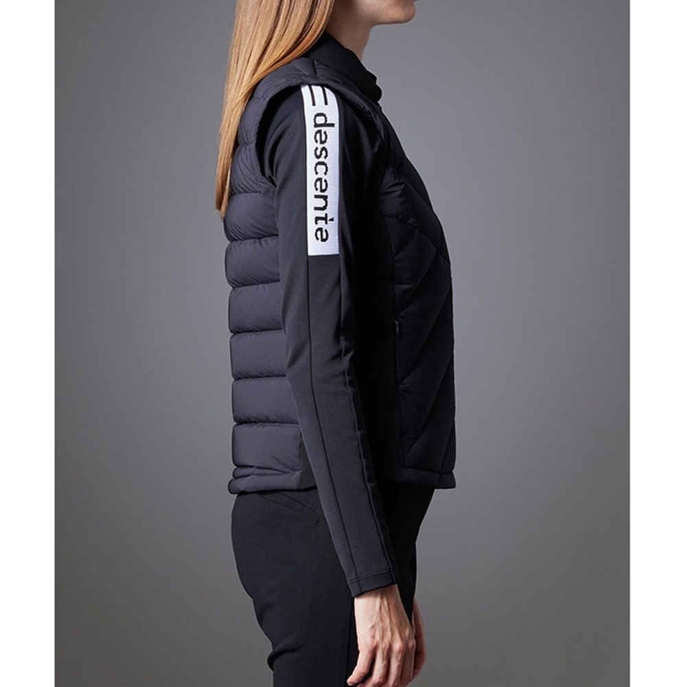【中古品 】 DESCENTE GOLF デサントゴルフ レディース ゴルフウェア ベスト フルジップダウンベスト DGWWJK50 23FW 秋冬 ストレッチ はっ水 保温 【2830158305】(18513円)