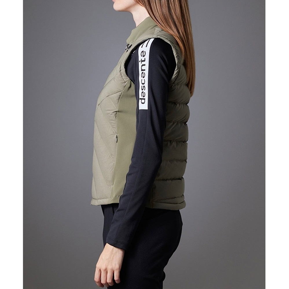 【中古品 】 DESCENTE GOLF デサントゴルフ レディース ゴルフウェア ベスト フルジップダウンベスト DGWWJK50 23FW 秋冬 ストレッチ はっ水 保温 【2830158305】(18513円)