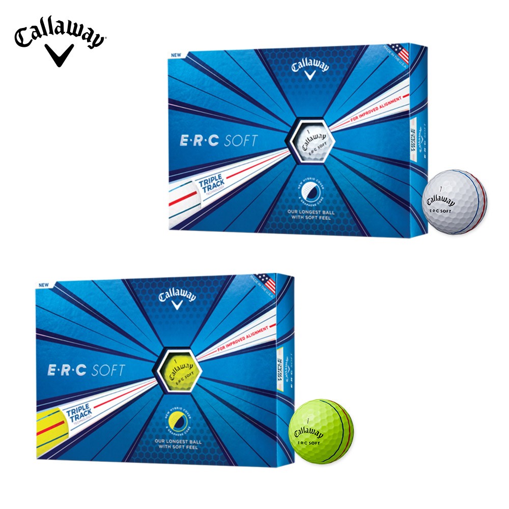 Callaway（キャロウェイ） ERC SOFT TRIPLE ERC ソフト ボール 12球入