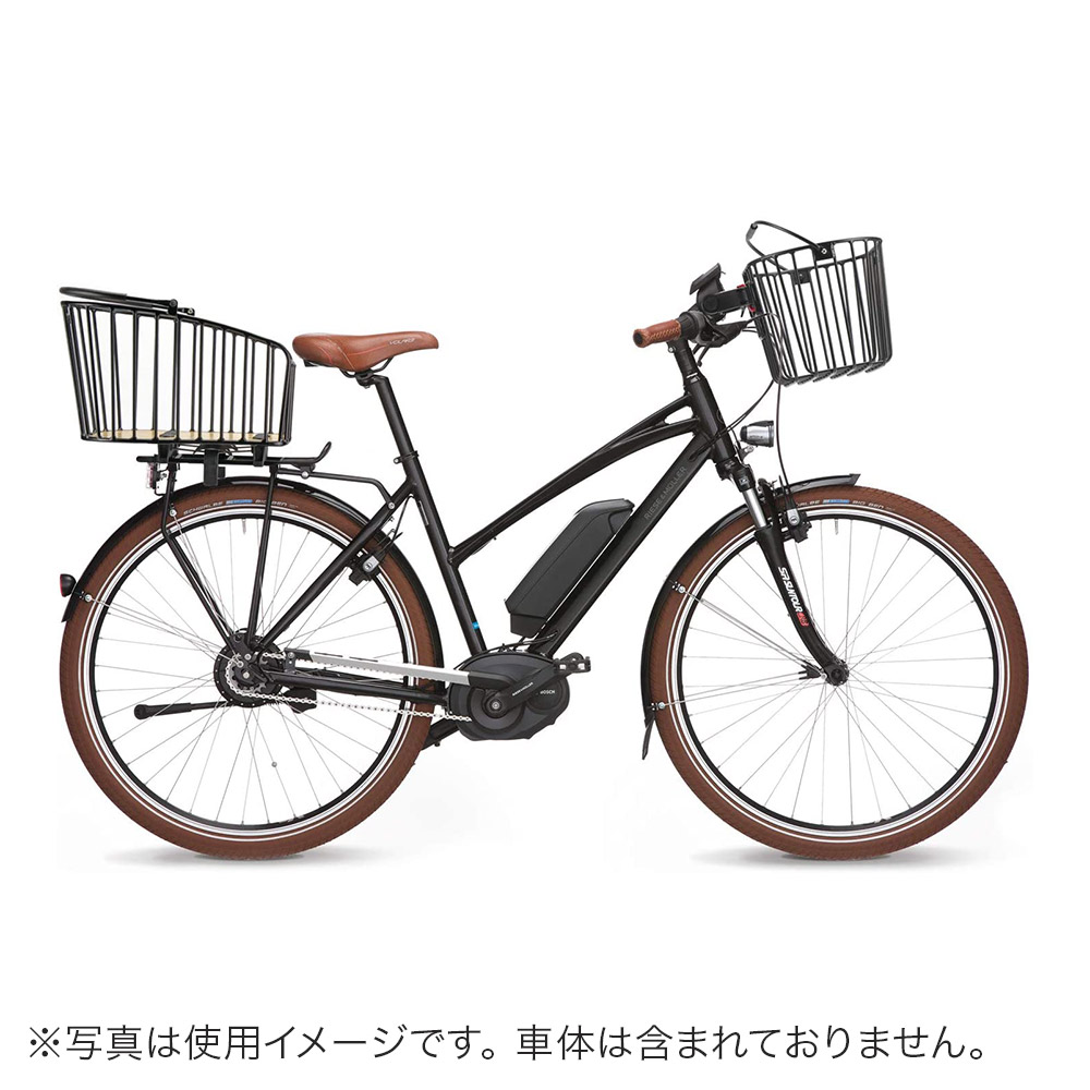 RIXEN & KAUL リクセン&カウル 自転車 アクセサリー バスケット アルミノGT KorbKlip リアバスケット KA845 カゴ 後部  容量21L 重量860g アルミニウミ製