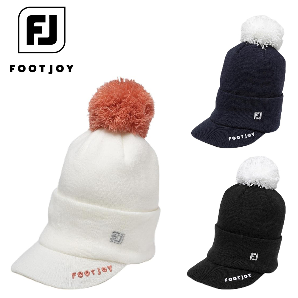 FOOTJOY フットジョイ ゴルフ 帽子 ニット帽 FH24BWPM