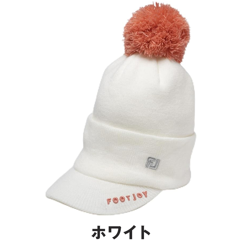 FOOTJOY フットジョイ ゴルフ 帽子 ニット帽 FH24BWPM